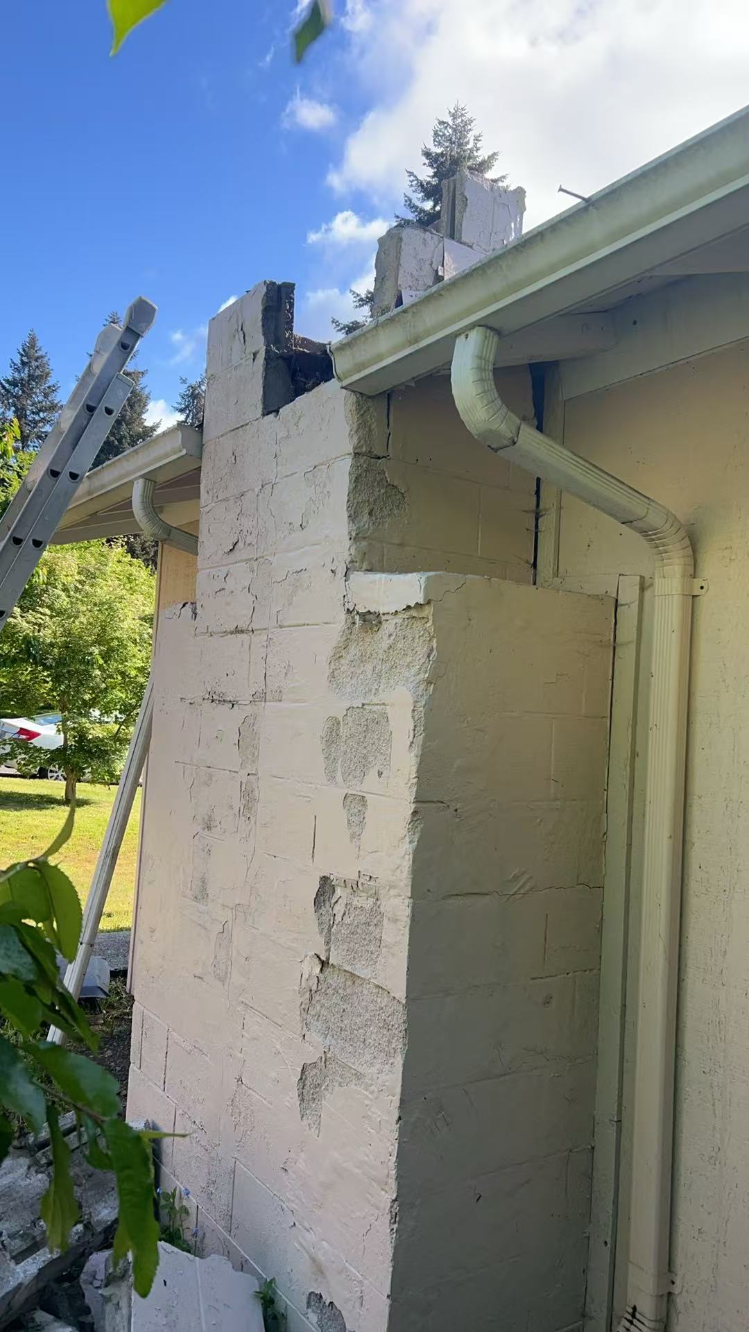 Bothell exterior stage 2 — chimney structural assessment